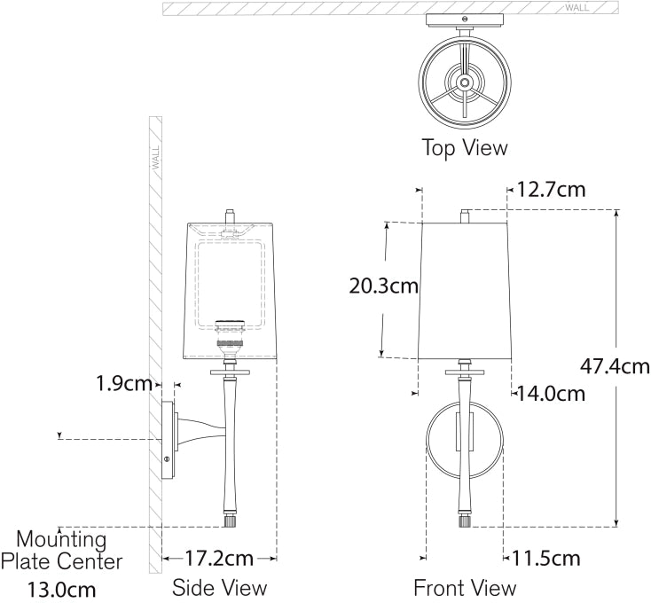 Edie Sconce Blueprint