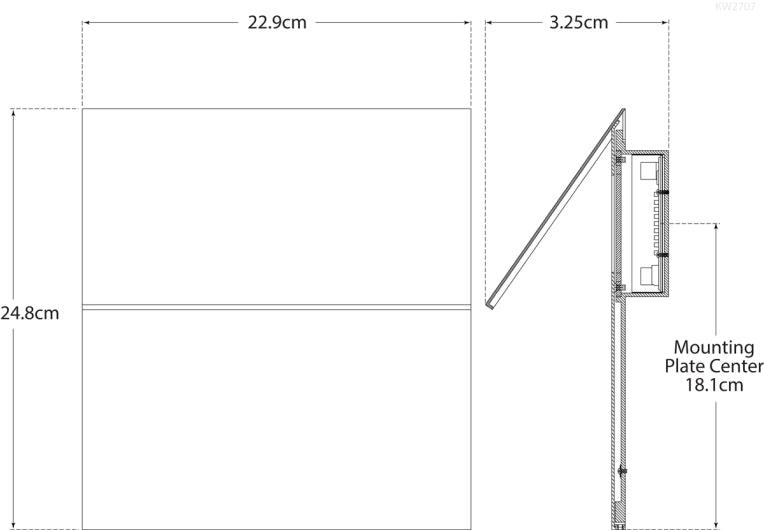 Esker Single Fold Sconce Blueprint