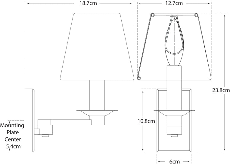 Evans Library Sconce Blueprint