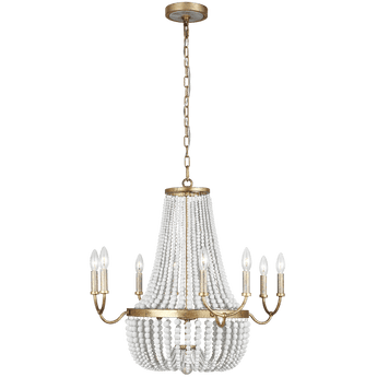 Marielle Medium Chandelier in Antique Gild