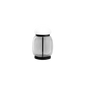 Faro Medium Table Lamp - Matt BlacK / Crystal White / L2416