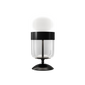 Futura Large Table Lamp - Matt Black / White Black