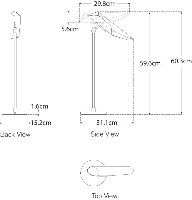 Flore Desk Lamp Blueprint