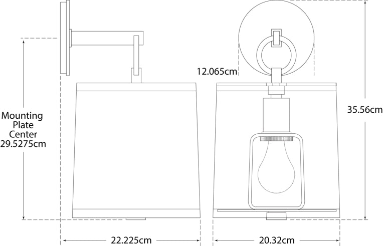 French Cuff Sconce Blueprint