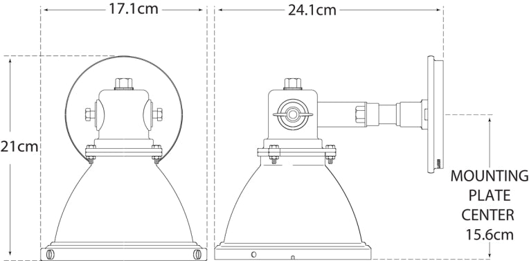 Fulton Small Sconce Blueprint