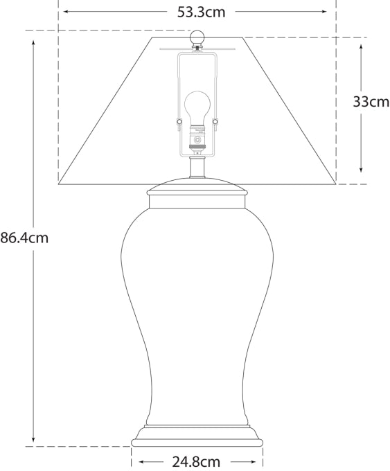 Lampada da tavolo Gable Progetto