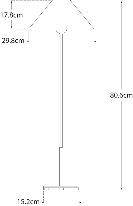 Hackney Buffet Lamp Blueprint