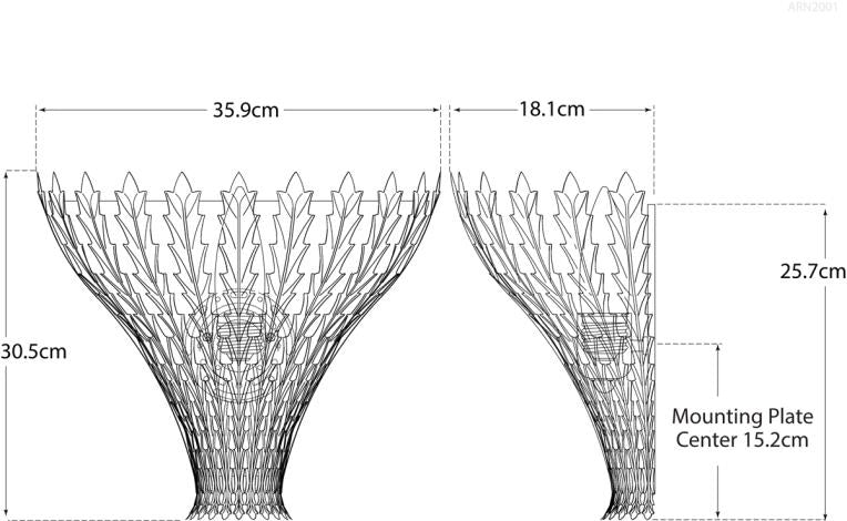 Hampton Wall Light Blueprint