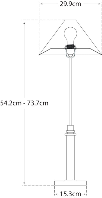 Hargett Buffet Lamp Blueprint