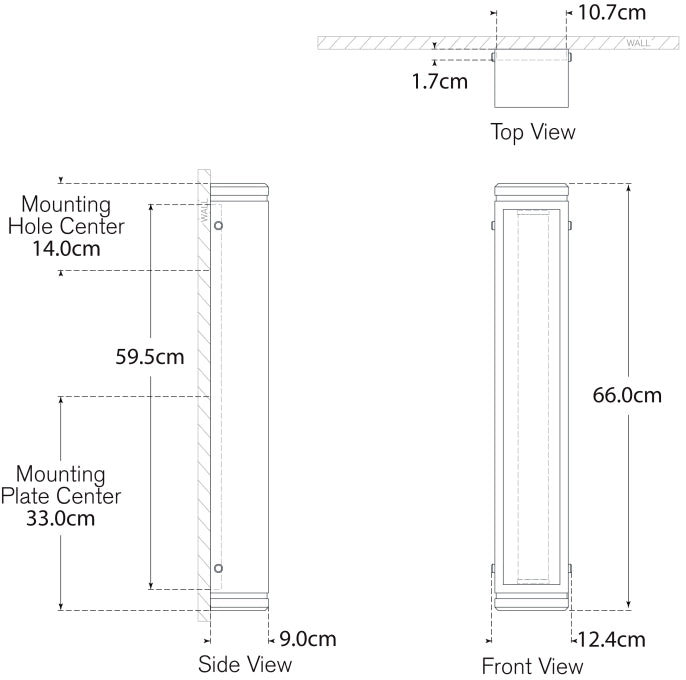 Hayles 26" Bath Light Blueprint