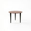 High Coffee Table with Wooden Top / 55x65cm