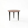 High Coffee Table with Wooden Top / 55x65cm