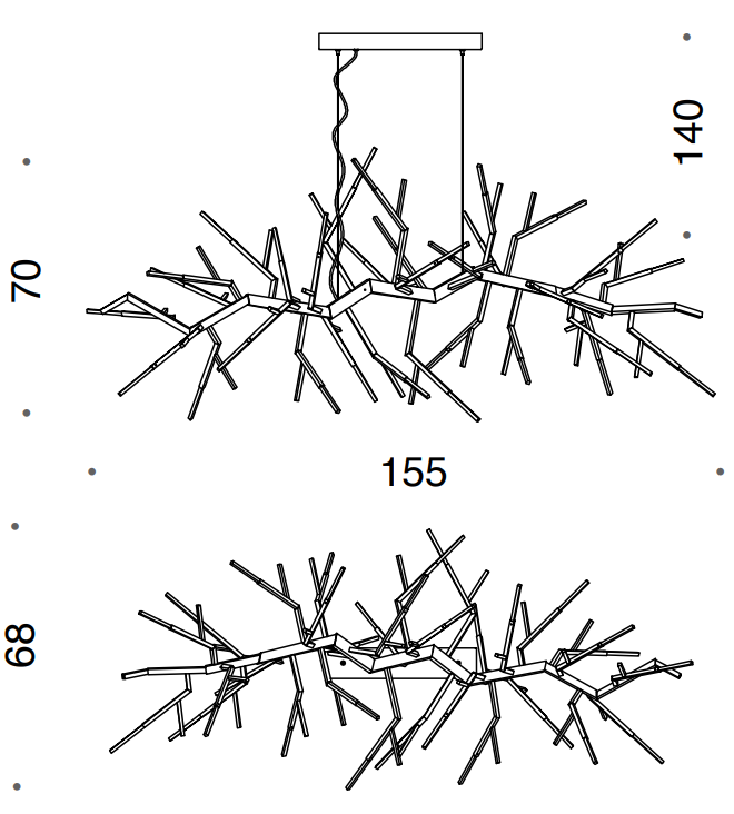 Acropora Chandelier Blueprint
