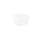 Implode Large Ceiling Lamp - Matt White / White Crystal / E27