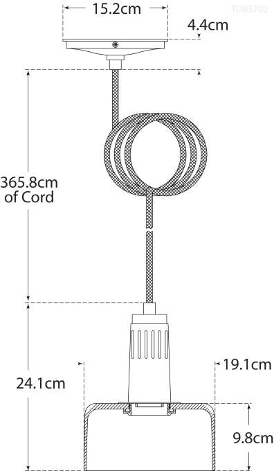 Iris Single Pendant Blueprint
