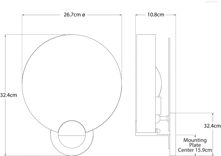 Iveala Single Sconce Blueprint