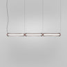 Matt copper 2 / Crystal striped vertical glass / L2222