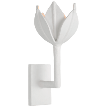 Alberto Small Sconce in Plaster White