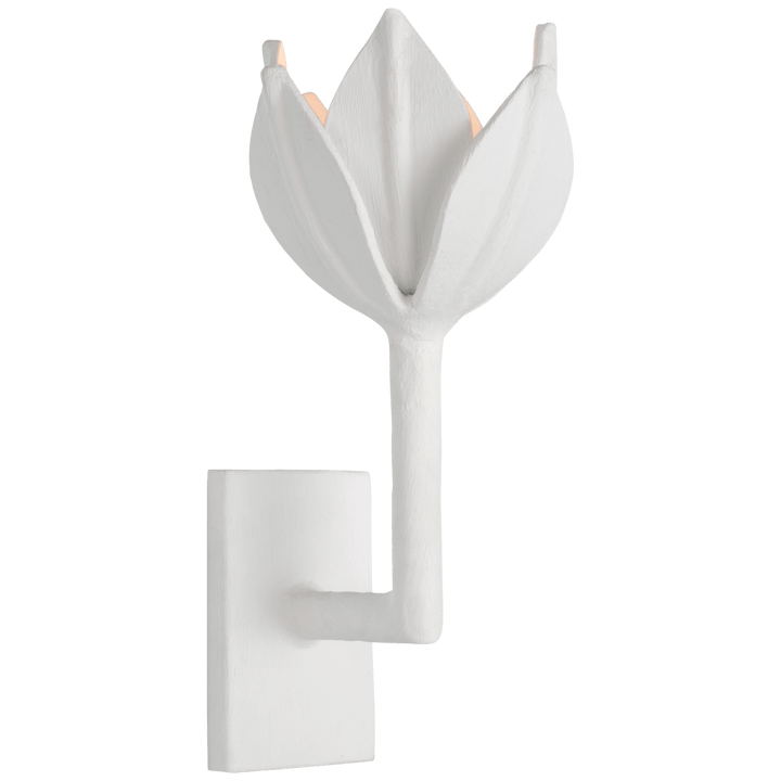 Alberto Small Sconce in Plaster White