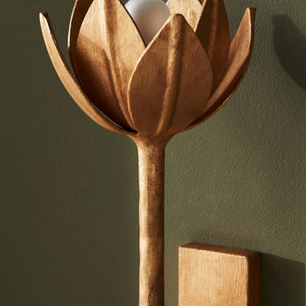 Alberto Medium Sconce, a premium Decorative light by Visual Comfort & Co. Close - up image of its design.