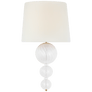 Talia 18" Sconce, a premium Decorative light by VCGallery Italy. Close - up image of its design.