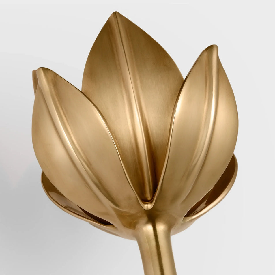 Alberto Extra Large Three Tier Sconce, a premium Decorative light by Visual Comfort & Co. Close - up image of its design.