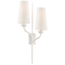 Iberia Double Left Sconce, a premium Decorative light by Visual Comfort. Close - up image of its design.