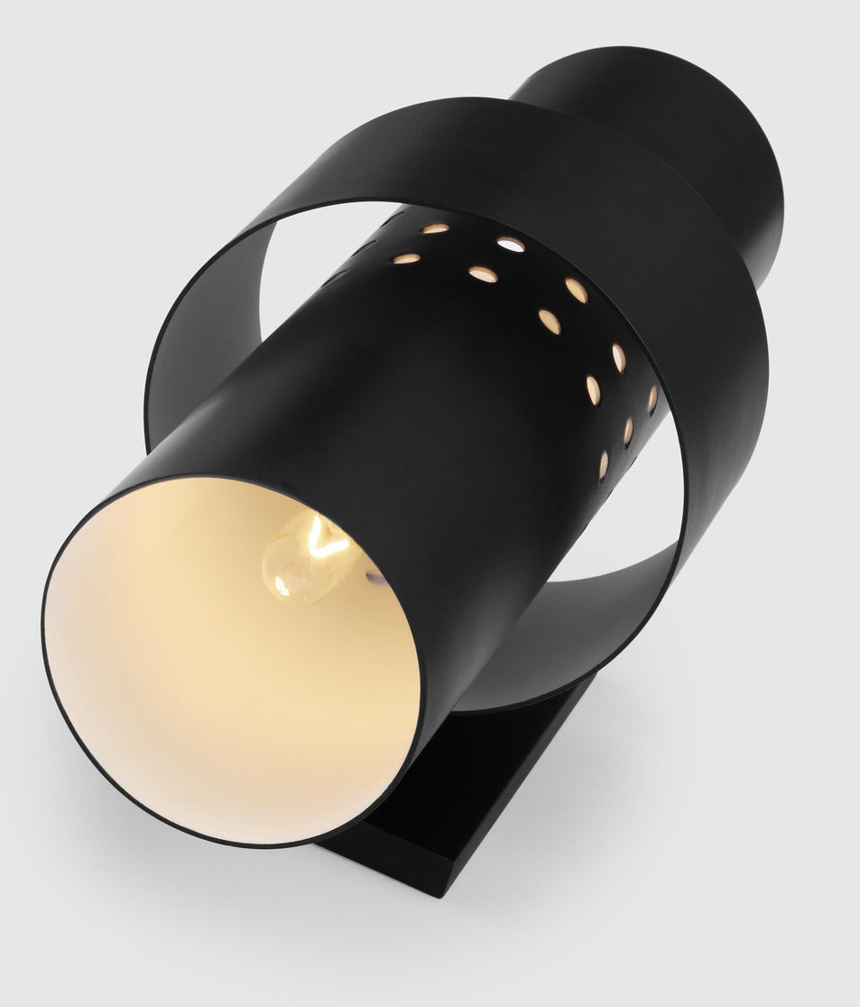 Chalmette Medium Layered Sconce in Aged Iron