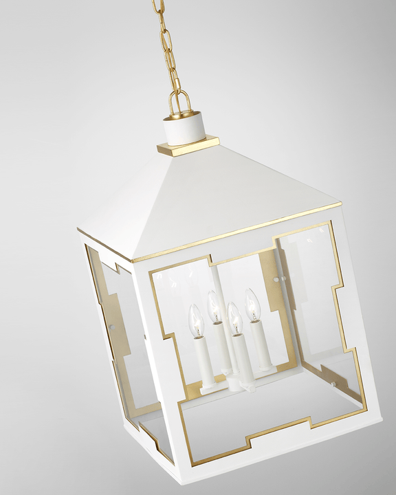 Ormond Medium Lantern, a premium Lantern light by Visual Comfort & Co. Close - up image of its design.