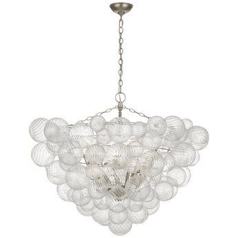 Talia 46" Chandelier, a premium Chandelier light by VCGallery Italy. Close - up image of its design.