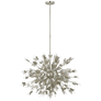 Farfalle Medium Chandelier in Burnished Silver Leaf