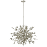 Farfalle Medium Chandelier in Burnished Silver Leaf