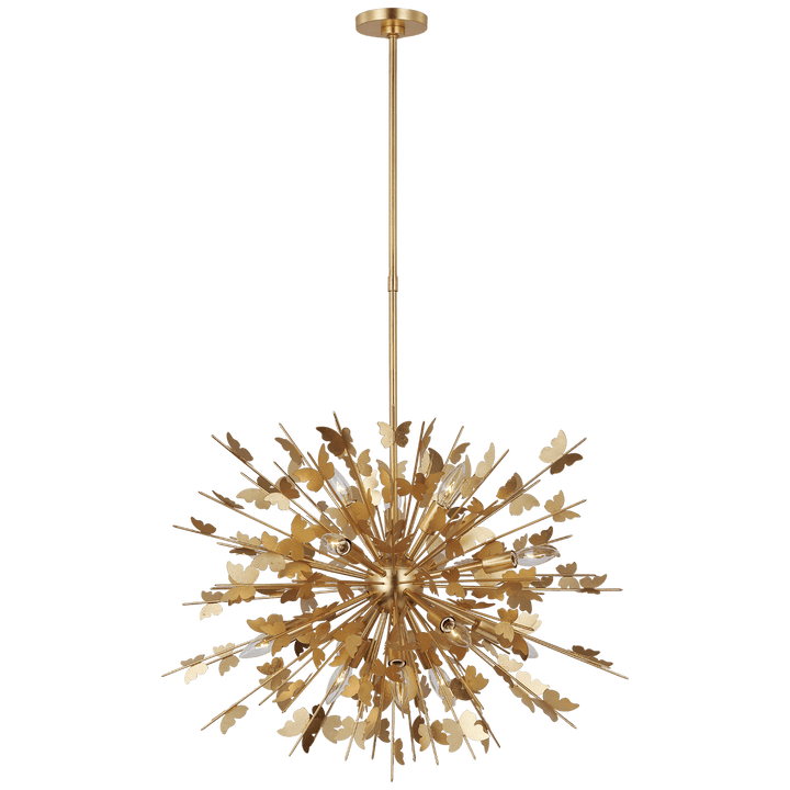 Farfalle Medium Chandelier in Gild