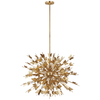 Farfalle Medium Chandelier in Gild