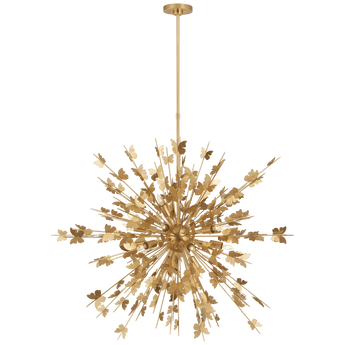 Farfalle Large Chandelier in Gild