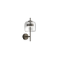 Jube Small Wall Lamp - Matt Black / Crystal Transparent / LED 2700K