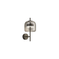 Jube Small Wall Lamp - Matt Black / Smoky Transparent / LED 2700K
