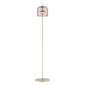Jube Small Floor Lamp - Matt Gold / Light Amethyst Transparent / LED 2700K
