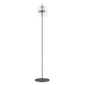 Jube Small Floor Lamp - Matt Black / Crystal transparent / LED 2700K