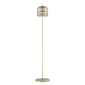 Jube Small Floor Lamp - Matt Gold / Smoky Transparent / LED 2700K
