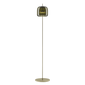 Jube Small Floor Lamp - Matt Gold / Old Green Transparent / LED 2700K