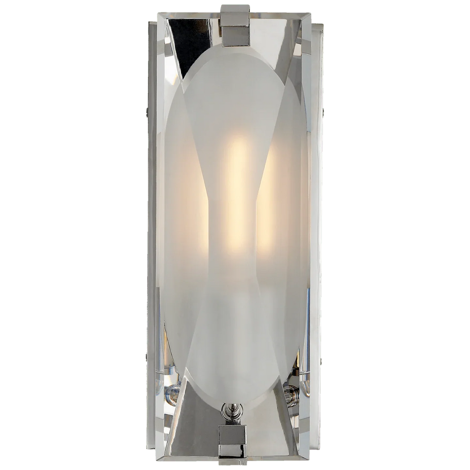 Castle Peak Small Bath Sconce, a premium Decorative light by Visual Comfort & Co. Close - up image of its design.