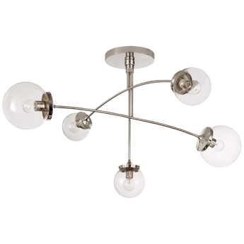 Prescott Medium Mobile Chandelier, a premium Chandelier light by VCGallery Italy. Close - up image of its design.