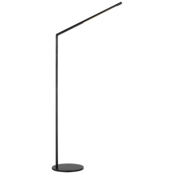 Cona Large Articulating Floor Lamp in Bronze