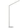 Cona Large Articulating Floor Lamp in Polished Nickel