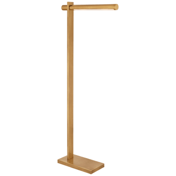 Axis Pharmacy Floor Lamp in Antique-Burnished Brass