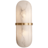 Antique-Burnished Brass / Alabaster