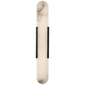 Melange 28" Elongated Sconce in Bronze with Alabaster