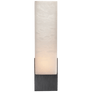 Covet Tall Box Bath Sconce in Bronze