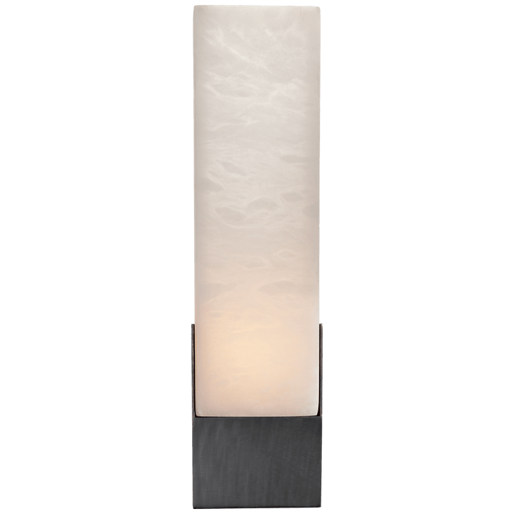 Covet Tall Box Bath Sconce in Bronze